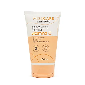 Sabonete Facial Vitamina C 100ml - Miss Rôse