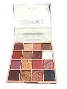 Paleta de sombras 16 Cores | Cor M3 - Miss Rose