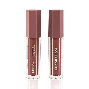 Batom Líquido Lip Mousse Cor Avelã - Mahav