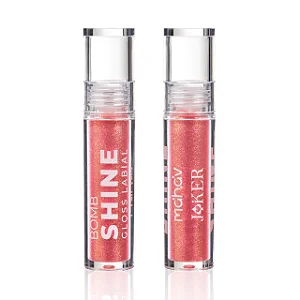 Gloss Labial Bomb Shine Joker Cor Coral Spark - Mahav