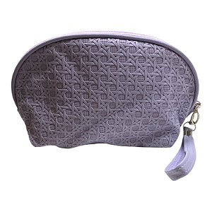 Necessaire Oval | Texturizada - Roxa