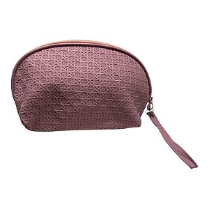 Necessaire Oval | Texturizada - Lilas