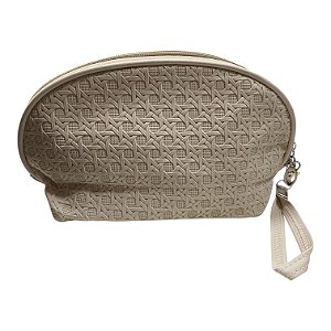 Necessaire Oval | Texturizada - Branca