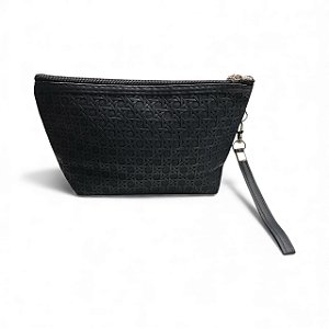 Necessaire Retangular | Texturizada - Preta