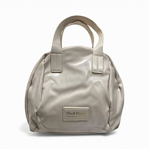 Necessaire Couro | Oval - Branca