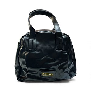 Necessaire Couro | Oval - Preta