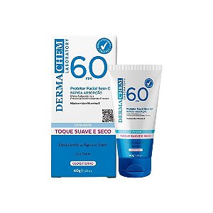 (1 POR CLIENTE)Protetor Solar Facial FPS 60 - Dermachem