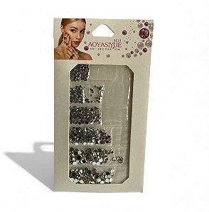 Strass Prata Aoyasiyue