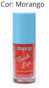 Lip Gloss Geladinho - Morango | Dapop