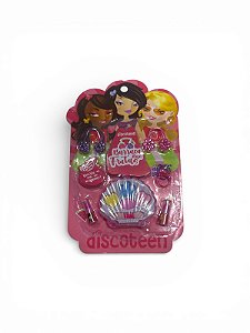 Kit Infantil - Barra de Frutas Rosa - Discoteen