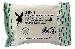 Lenço Demaquilante Antioleosidade - PlayBoy