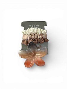 KIT DE CABELO M13 - SALMÃO COM PRETO