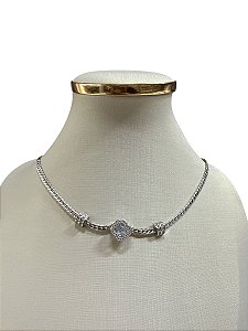 COLAR PRATA - HJ3