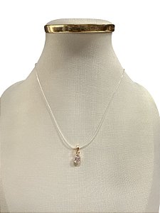 COLAR FIO DE NYLON DOURADO - HJ16