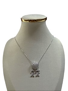 COLAR PRATA - HJ21