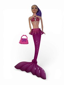 Boneca Sereia - Roxa