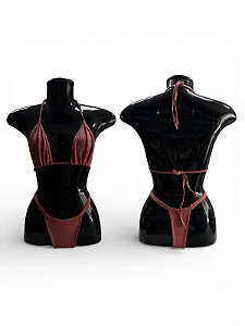 Biquíni Tamanho Único - Salmão