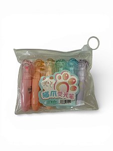 Marca Texto 6 Unidades Sosu Cat -YA-101