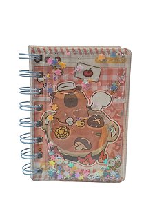 Mini Caderno - Capivara na Panela