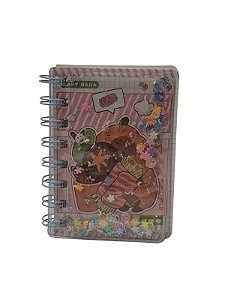 Mini Caderno - Capivara Com Tacos