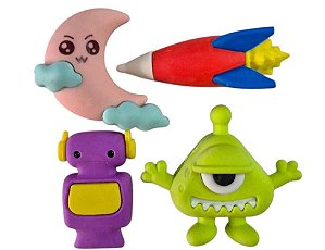 Kit de 4 Borrachas | ET