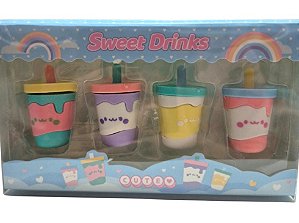 Kit de Borrachas Ice Cream Cute Copo