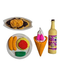 Kit Borrachas - Refeição