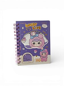 Mini Caderno Lucky Life - Lilás