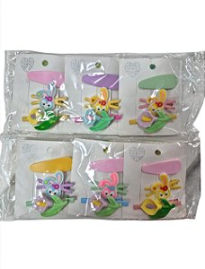 Pacote com 12 Cartelas de Presilhas - M62