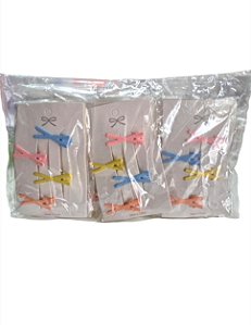 Pacote com 12 Cartelas de Presilhas - M60