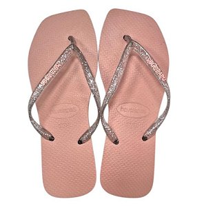 Sandália Quadrada - Bege