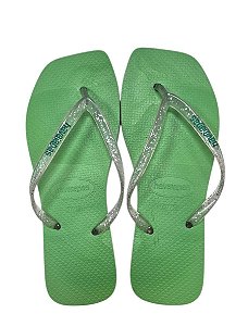 Sandália Quadrada - Verde