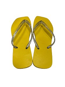 Sandália Quadrada - Amarela