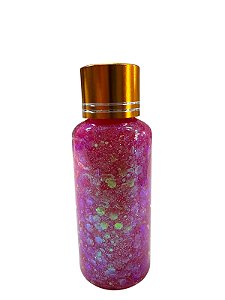 Garrafinha de Glitter Dafu - Rosa 2