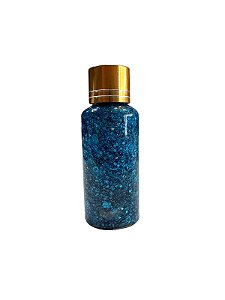 Garrafinha de Glitter - Azul 2