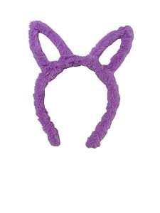 Tiara Coelhinho Pelúcia - Lilás