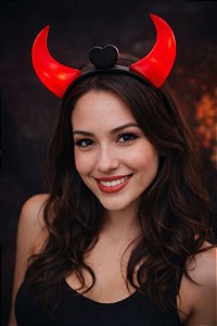 Diadema Diabinho - Vermelho