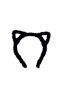 Diadema Gatinho - Preto