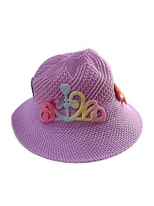 Chapéu Coroa Infantil - Lilás