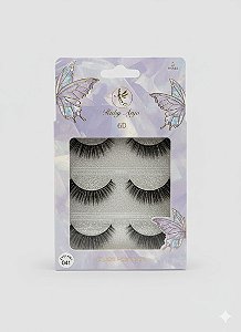 Cartela de Cílios Ruby Anjo | 6D - 041 Lilás e Borboletas