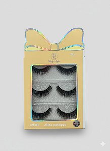 Cartela de Cílios Ruby Anjo | 6D - 013 Amarelo Laço