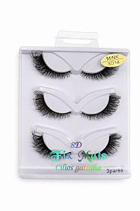 Cartela de Cílios Fix Mais | 8D14