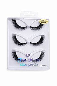 Cartela de Cílios Fix Mais | 8D09