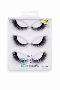 Cartela de Cílios Fix Mais | 8D02