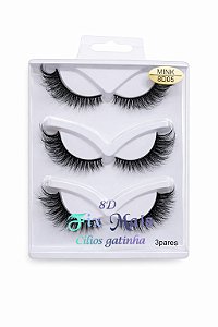 Cartela de Cílios Fix Mais | 8D05