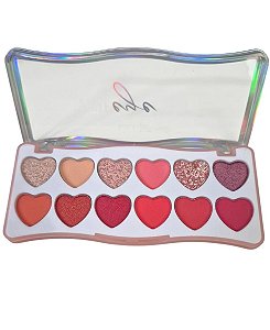 Paleta de Sombra 12 Cores - Belle Ange | Sweet Eye Color - Cor B |