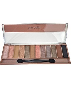 Paleta de Sombra 12 Cores - Belle Ange