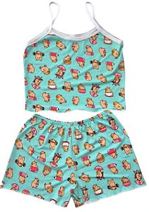 Pijama - Capivara| Tamanho Único