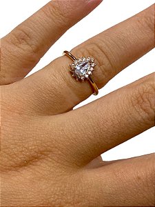 Anel - Formatura 01 | Dourado Com Prata