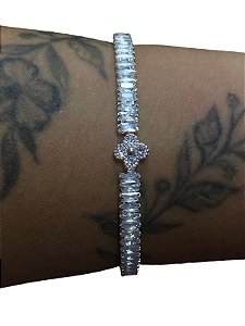 Bracelete De Punho - BR09 | Prata